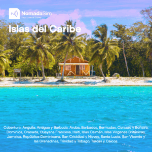 Islas del Caribe - Paquetes de GB por días