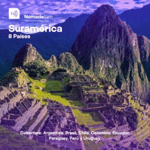 Suramérica - Paquete de GB por días